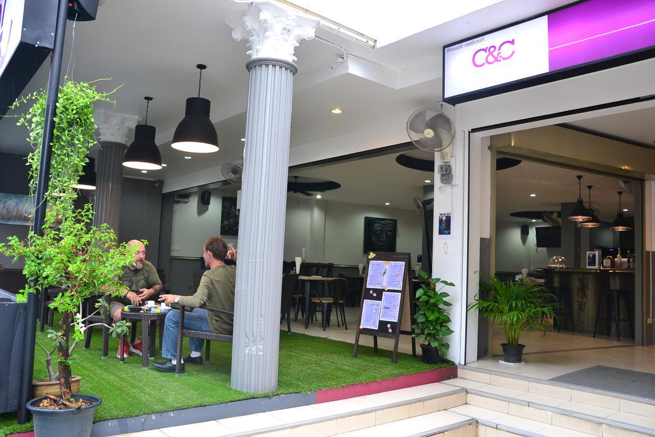 C&C Residence Bistro Restaurant パッタヤー エクステリア 写真